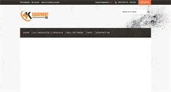 Desktop Screenshot of 4kequipment.com